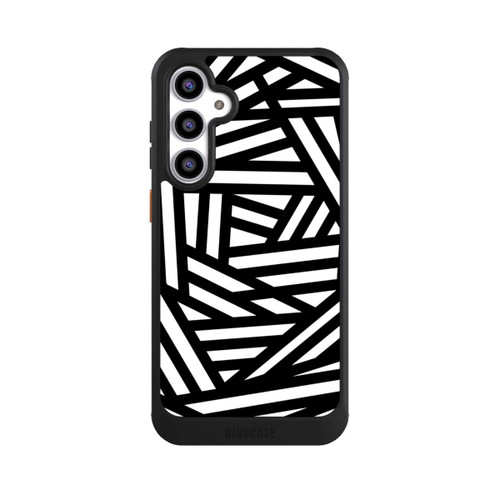 Samsung Galaxy S23 FE NIVOcore Einfach schwarz und weiß1
