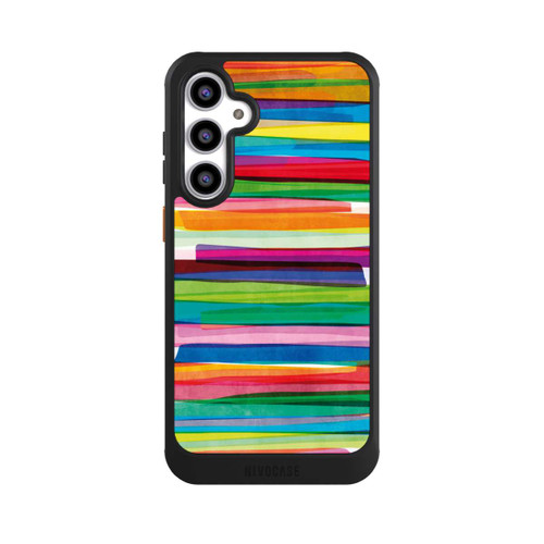 Samsung Galaxy S23 FE NIVOcore Rayures Colorées 1