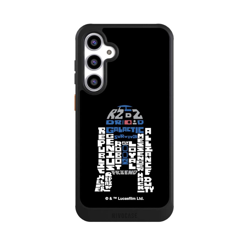 Galaxy S23 FE NIVOcore R2-D2 Typo Graphique