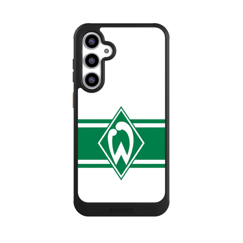 Galaxy S23 FE NIVOcore Werder Stripes White