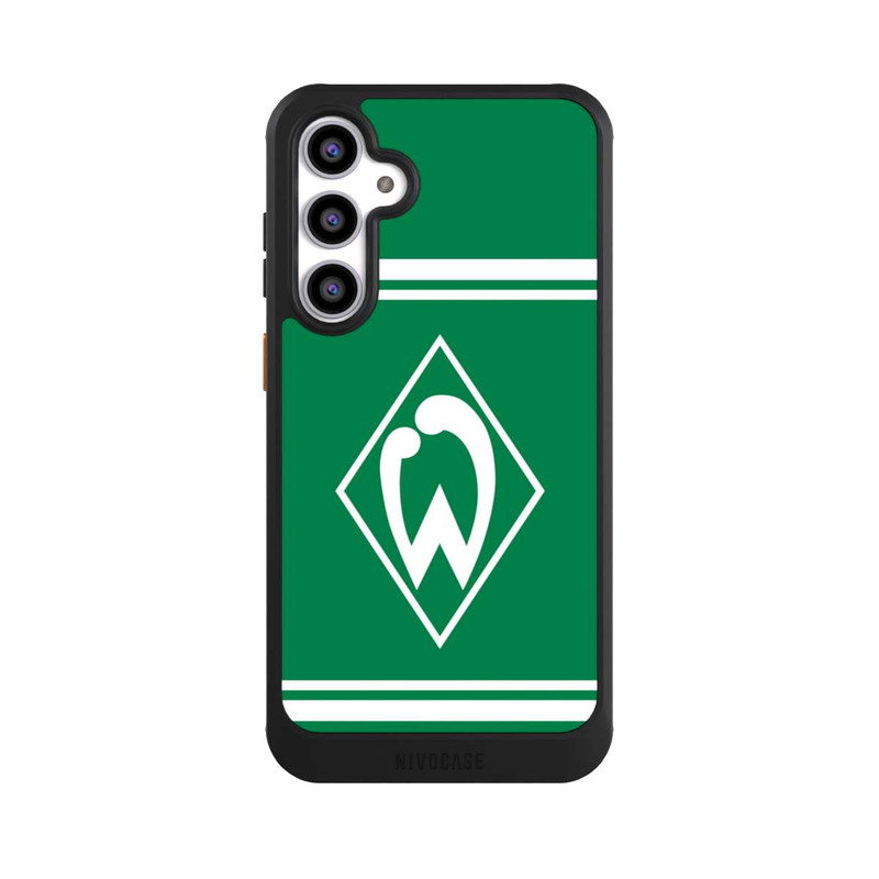 Galaxy S23 FE NIVOcore Werder Stripes Green