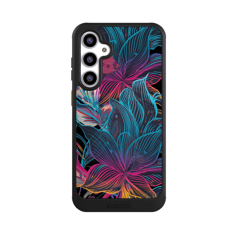 Galaxy S23 FE NIVOcore Le pouvoir des fleurs néon