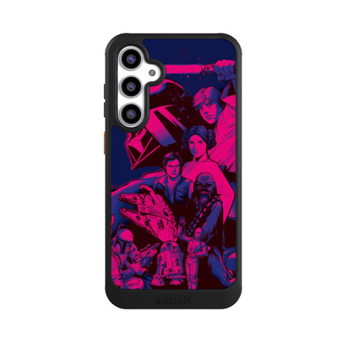 Samsung Galaxy S23 FE NIVOcore StarWars Charaktere - Ultraviolet