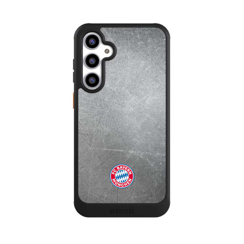 Samsung Galaxy S23 FE NIVOcore Classic FCB Logo - colorful on metal look