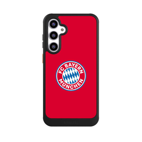 Samsung Galaxy S23 FE NIVOcore FCB Logo auf Rot