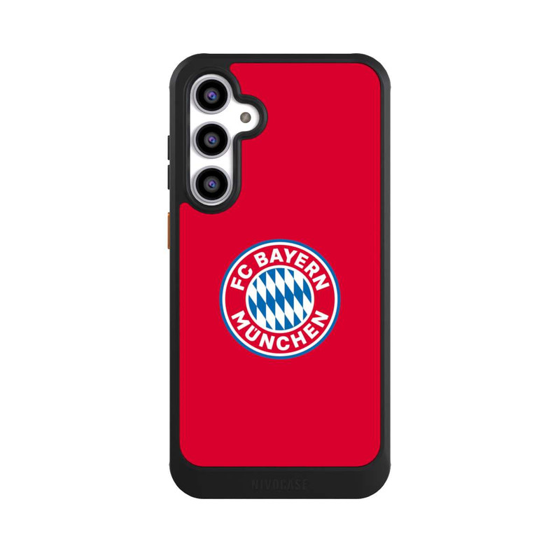 Galaxy S23 FE NIVOcore FCB Logo auf Rot