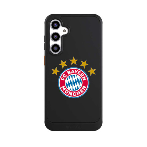 Samsung Galaxy S23 FE NIVOcore FCB Logo mit Sterne - ohne Hintergrund