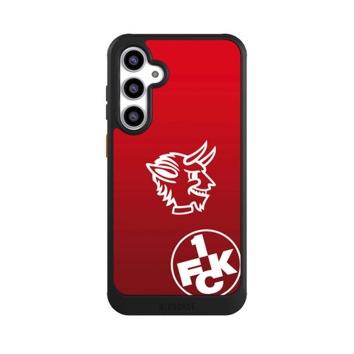 Samsung Galaxy S23 FE NIVOcore Teufelskopf FCK auf Rot