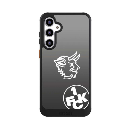Samsung Galaxy S23 FE NIVOcore Teufelskopf FCK auf Schwarz