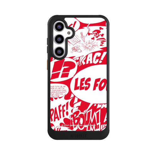 Samsung Galaxy S23 FE NIVOcore Sprechblasen Asterix Rot