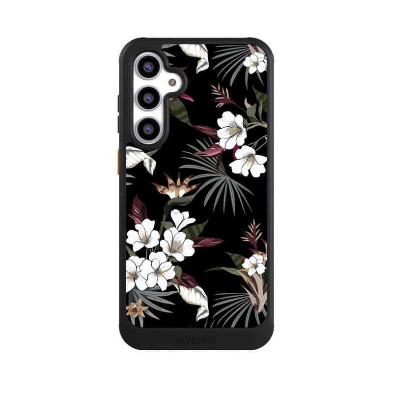 Galaxy S23 FE NIVOcore Flowers Black