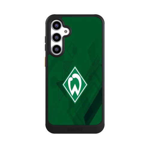 Samsung Galaxy S23 FE NIVOcore Grüne Grafikelemente - Werder Bremen