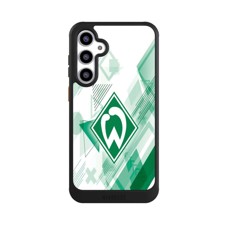 Galaxy S23 FE NIVOcore Weiße Grafikelemente - Werder Bremen