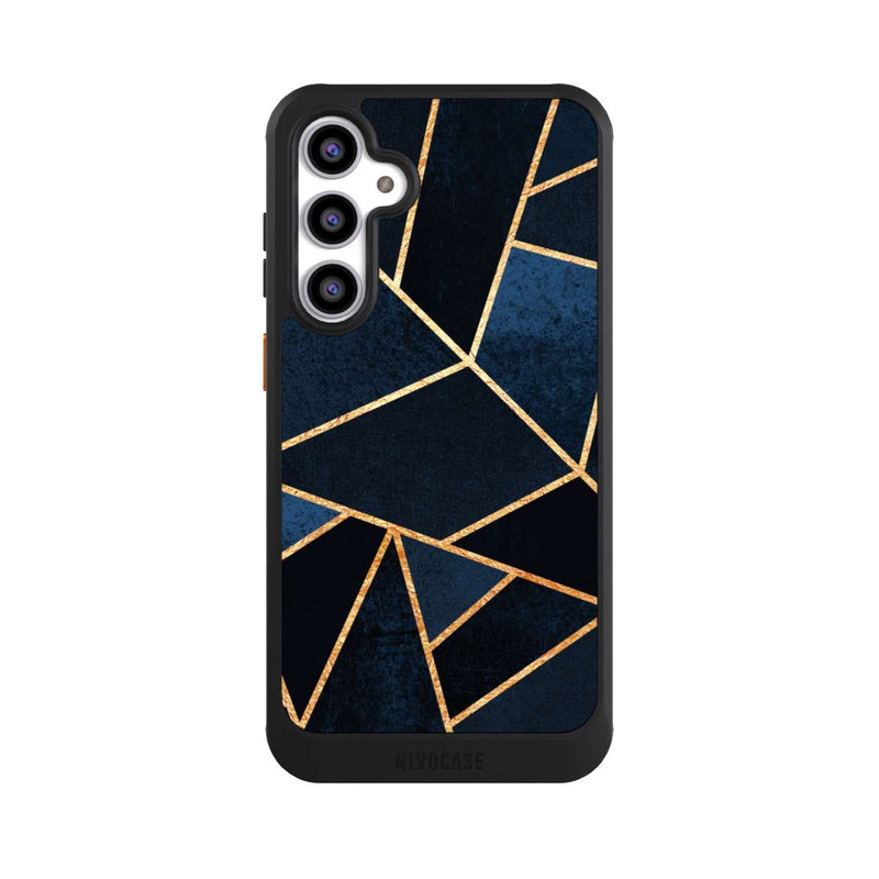 Galaxy S23 FE NIVOcore Imprimé Pierre Or Marine