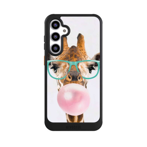 Samsung Galaxy S23 FE NIVOcore Giraffe mit Kaugummi