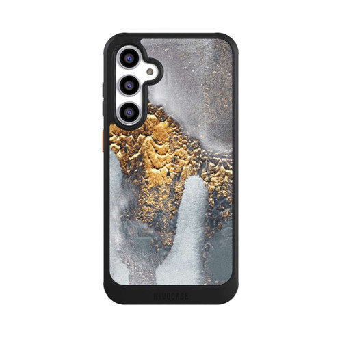 Samsung Galaxy S23 FE NIVOcore Beton-Gold-Glitzerlook