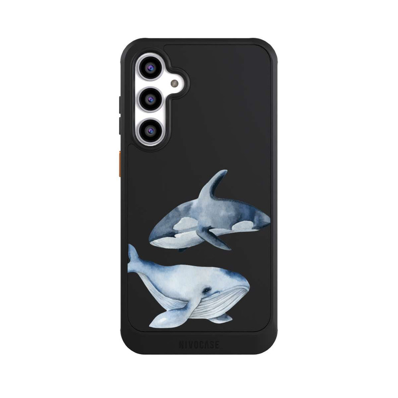 Galaxy S23 FE NIVOcore Whales transparent