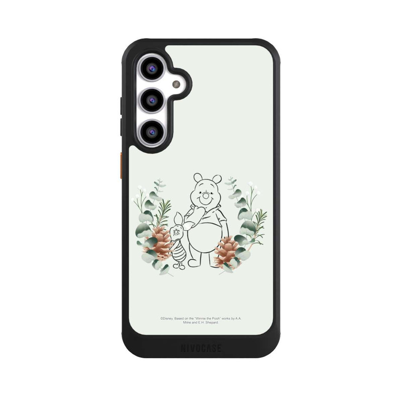 Galaxy S23 FE NIVOcore Grüne Liebe Puuh und Ferkel
