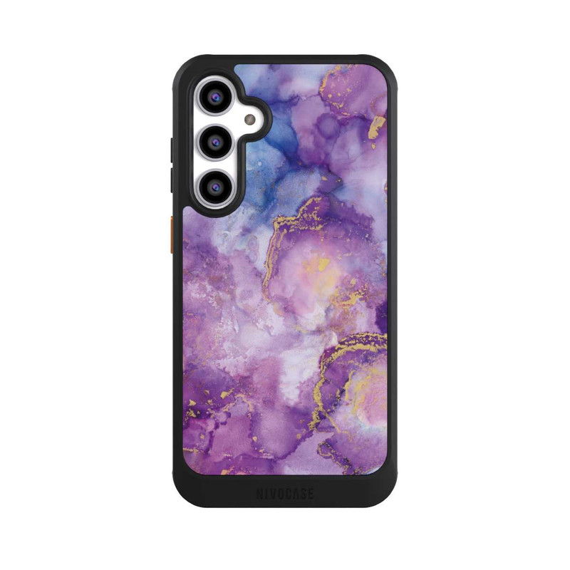 Galaxy S23 FE NIVOcore Purple Swirl Ink
