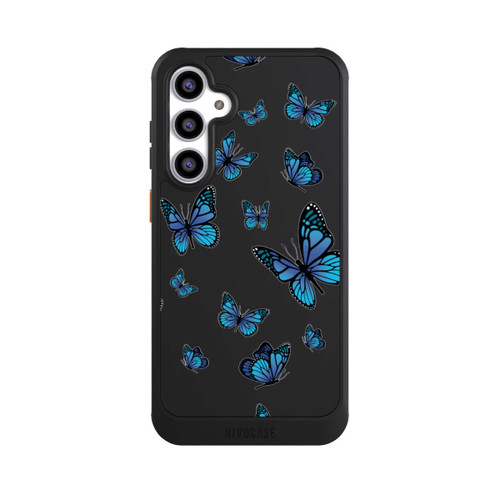 Samsung Galaxy S23 FE NIVOcore Schmetterlingmuster Transparent