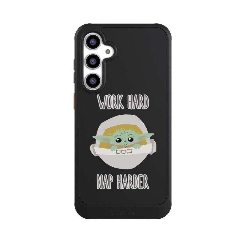Galaxy S23 FE NIVOcore The Child Work Hard Nap Harder Transparent