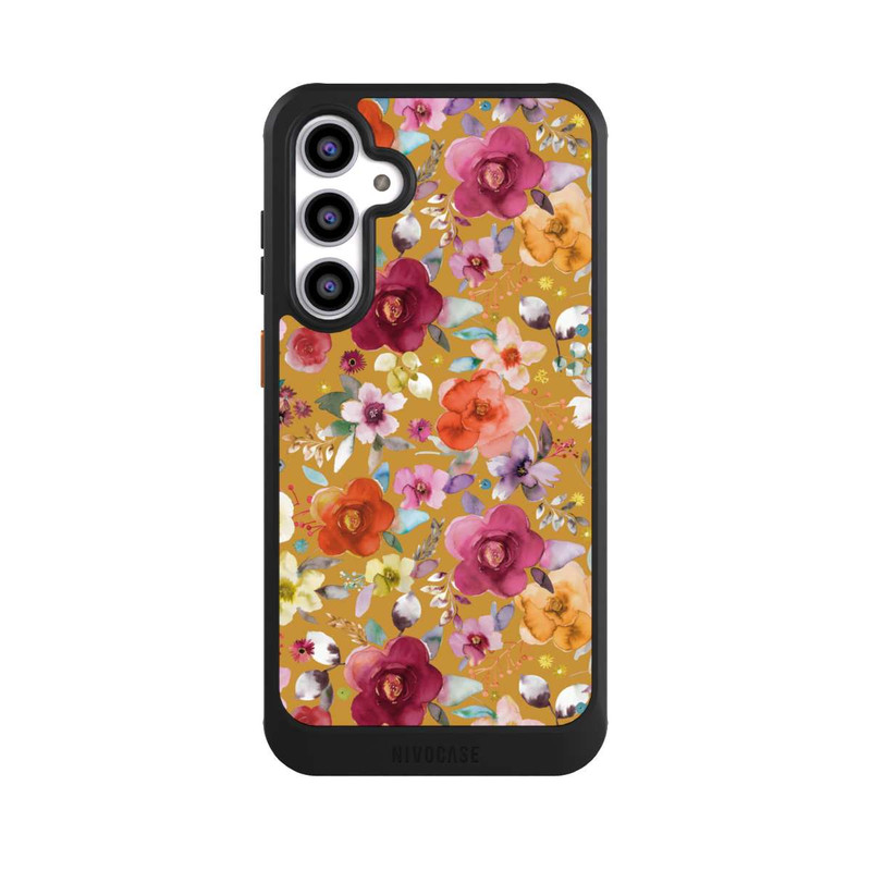 Galaxy S23 FE NIVOcore Spring Floral Bouquets Mustard