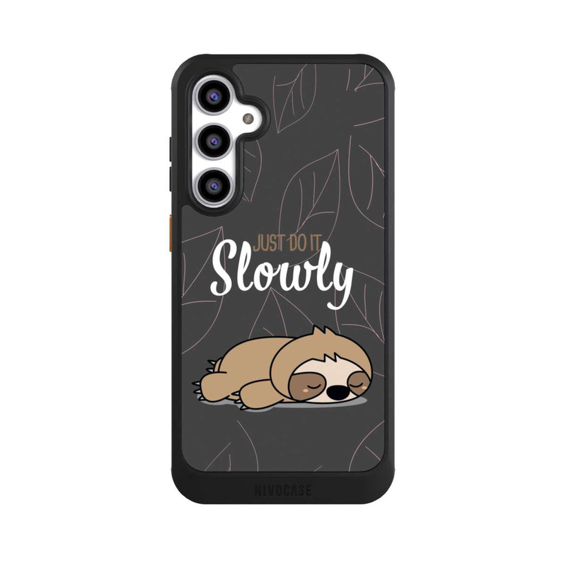Galaxy S23 FE NIVOcore Just Do It Slowly Sloth Grey