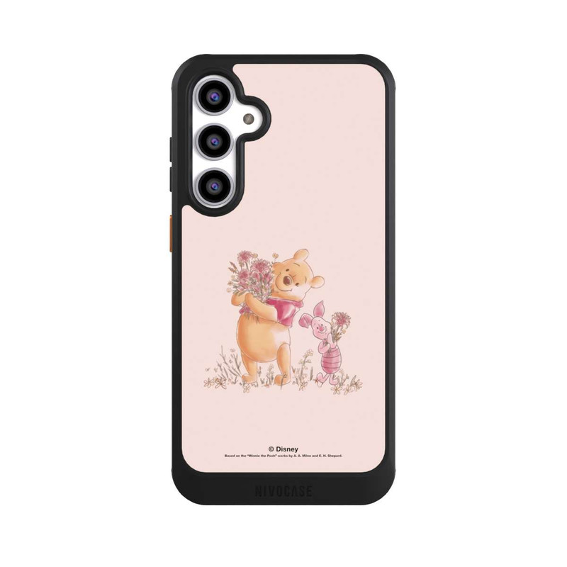 Galaxy S23 FE NIVOcore Winnie the Pooh and Piglet Flowers