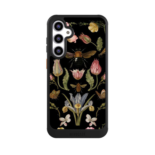 Samsung Galaxy S23 FE NIVOcore Wild Flower and Bee Black