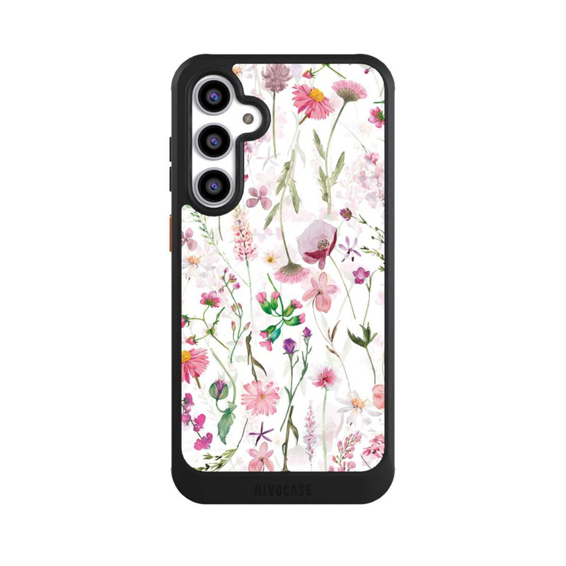 Galaxy S23 FE NIVOcore Pink Flower Meadow