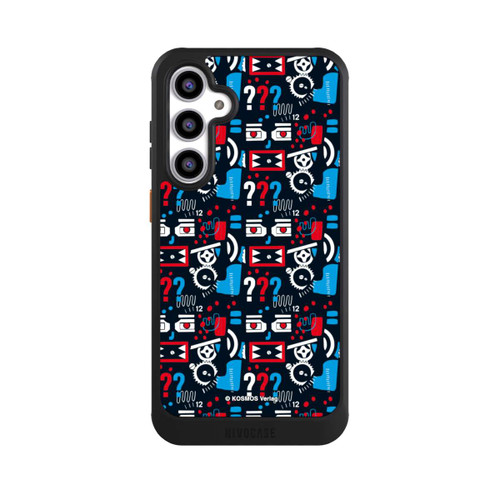 Samsung Galaxy S23 FE NIVOcore Drei Fragezeichen Wildes Muster