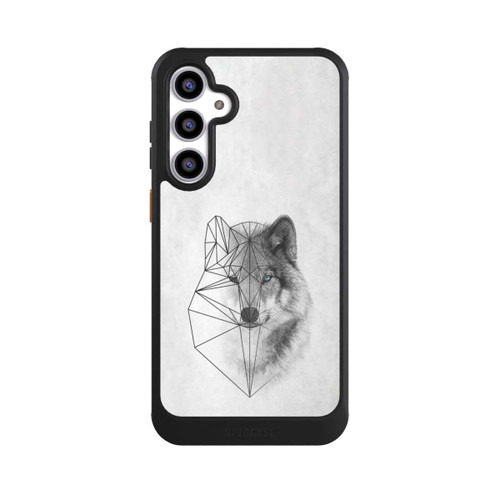 Samsung Galaxy S23 FE NIVOcore Polygonaler Wolf