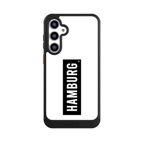 Samsung Galaxy S23 FE NIVOcore HSV Hamburg Schwarz Weiss