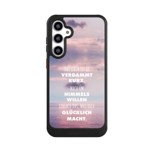 Samsung Galaxy S23 FE NIVOcore Das Leben Ist So Verdammt Kurz