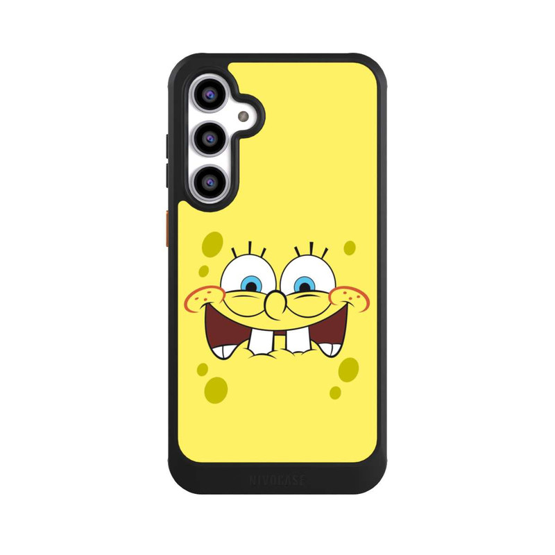 Galaxy S23 FE NIVOcore Spongebob - Nahaufnahme