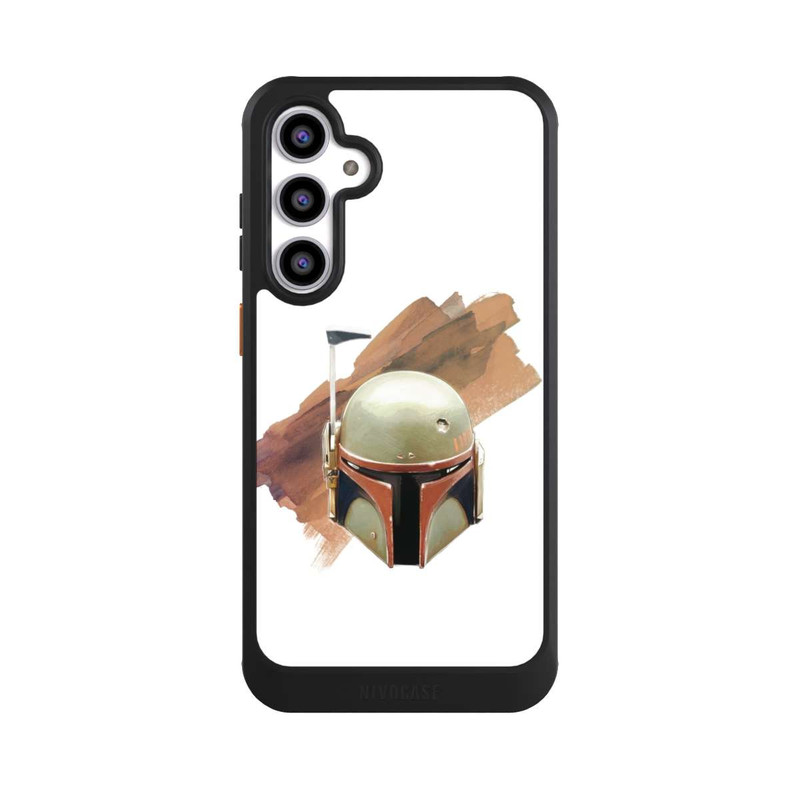 Galaxy S23 FE NIVOcore Boba Fett Helm Weiß