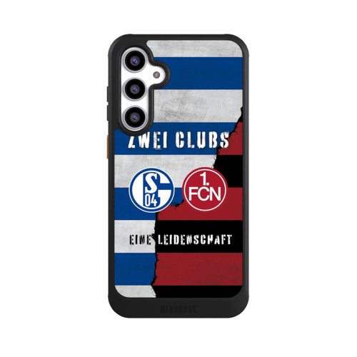 Samsung Galaxy S23 FE NIVOcore Fanfreundschaft Schalke x Nürnberg