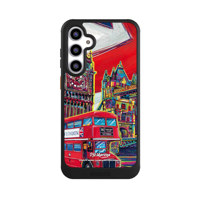 Galaxy S23 FE NIVOcore London City Art By P.D. Moreno