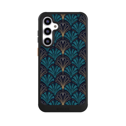 Samsung Galaxy S23 FE NIVOcore Art Deco Aquamarin Gold