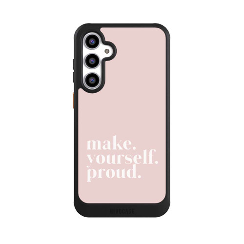 Samsung Galaxy S23 FE NIVOcore Make Yourself Proud Quote - Old Pink