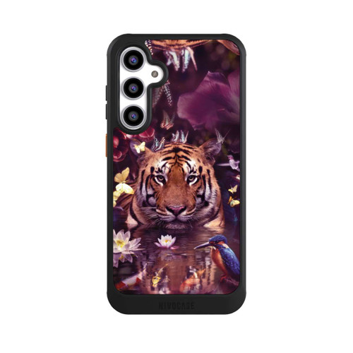 Samsung Galaxy S23 FE NIVOcore Tiger Blumenrahmen