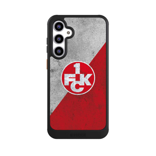 Samsung Galaxy S23 FE NIVOcore 1.FC Kaiserslautern-Beton Logo red