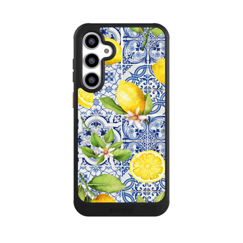 Samsung Galaxy S23 FE NIVOcore Griechische Zitronen Muster