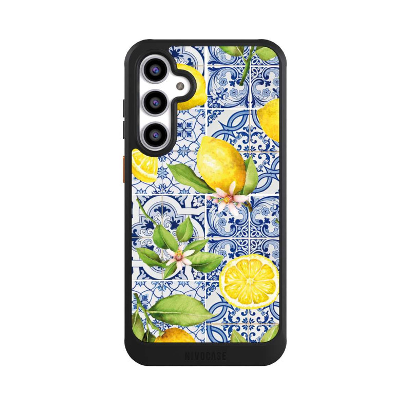 Galaxy S23 FE NIVOcore Greek lemon pattern