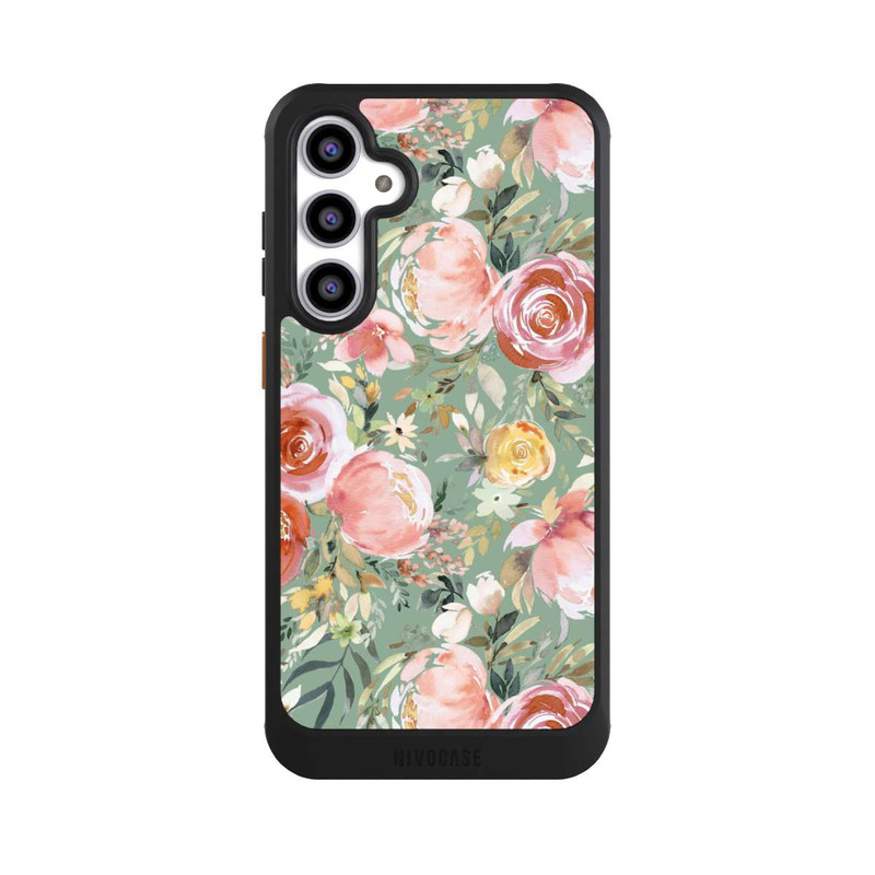 Galaxy S23 FE NIVOcore Bouquet de Pivoines Pastelles