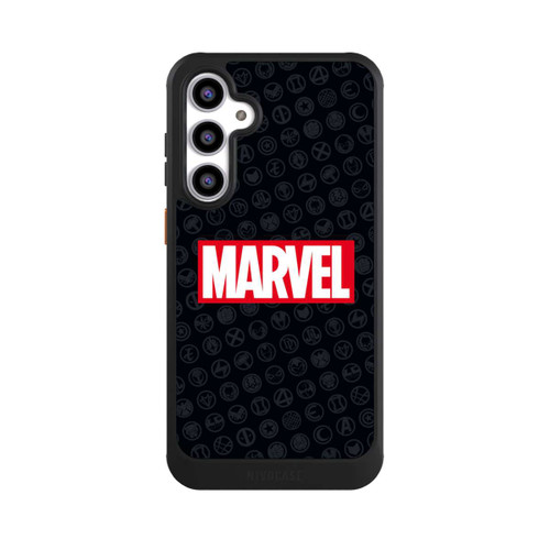 Samsung Galaxy S23 FE NIVOcore Marvel Logo Black Red 