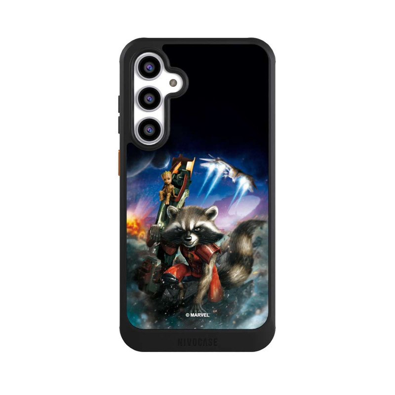 Galaxy S23 FE NIVOcore Rocket & Baby Groot Guardians Of The Galaxy
