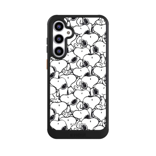 Samsung Galaxy S23 FE NIVOcore Snoopy Pattern Black And White