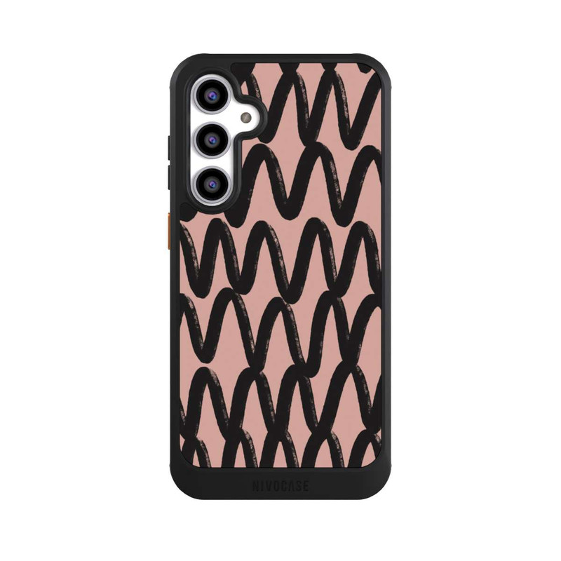 Galaxy S23 FE NIVOcore Zig Zag Noir