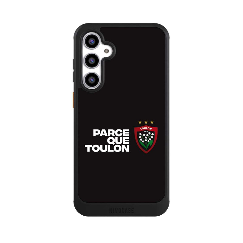 Galaxy S23 FE NIVOcore RC Toulonnais PQT Schwarz